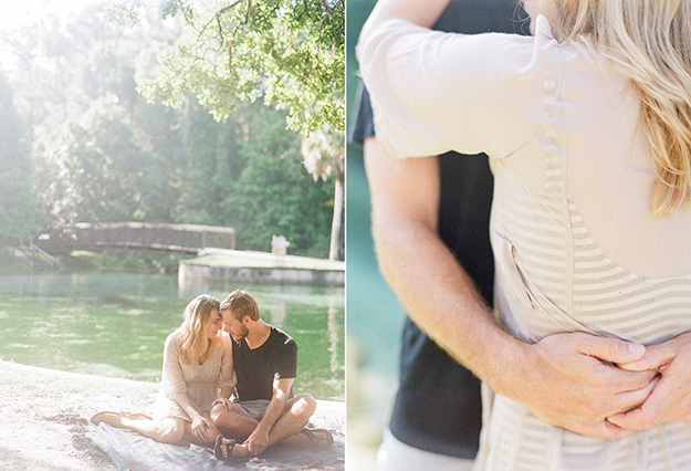 Kt Crabb Photography | Florida Rock Springs Engagement | Fine Art Film Wedding Photography | Contax 645 l Orlando | Florida | Destination >> Blog