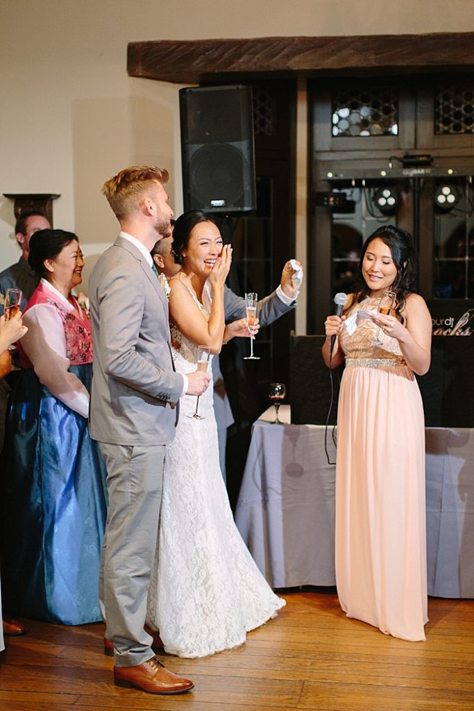 Casa Feliz wedding reception real moments | Photographed by Kt Crabb Photography