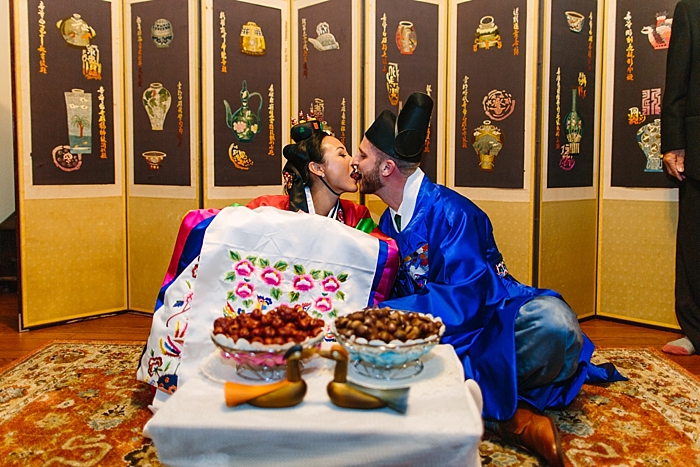 Korean wedding tradition | Photographed by Kt Crabb Photography