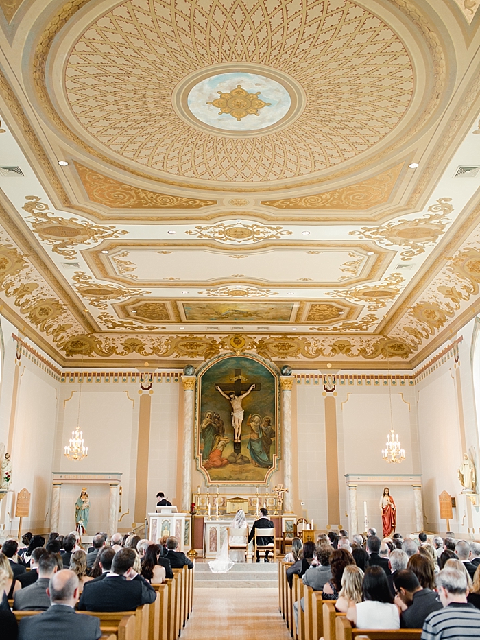 large view over wedding ceremony | NYC Wedding Photographer | Beacon Roundhouse New York Wedding | photographed by Kt Crabb Photography
