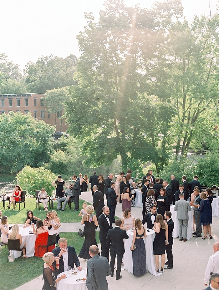 cocktail hour | NYC Wedding Photographer | Beacon Roundhouse New York Wedding | photographed by Kt Crabb Photography