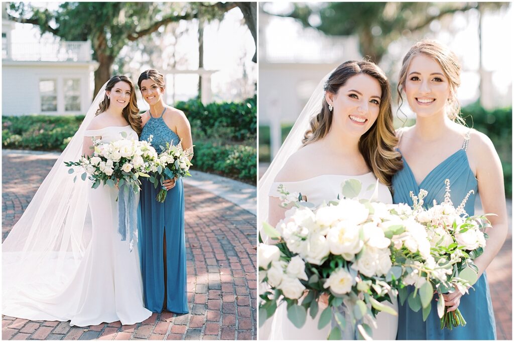 white and blue wedding colors